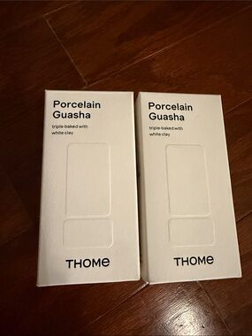 THOME Porcelain GuaSha - White Facial Rollers (Set of 2)